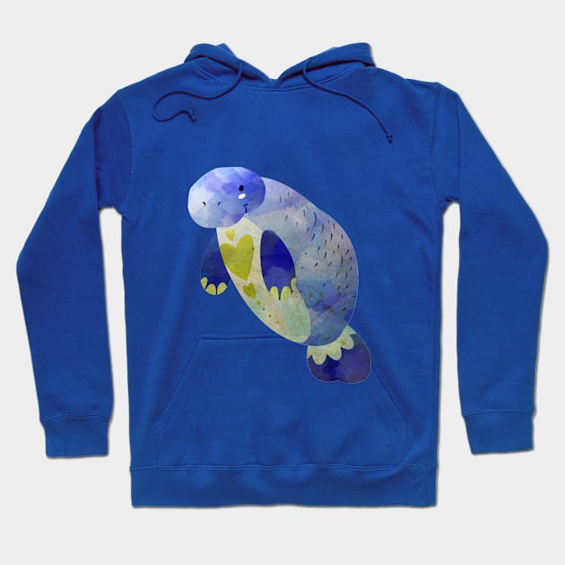 MANATEE - THE MIGHTY SEA-COW Hoodie by CliffordHayes